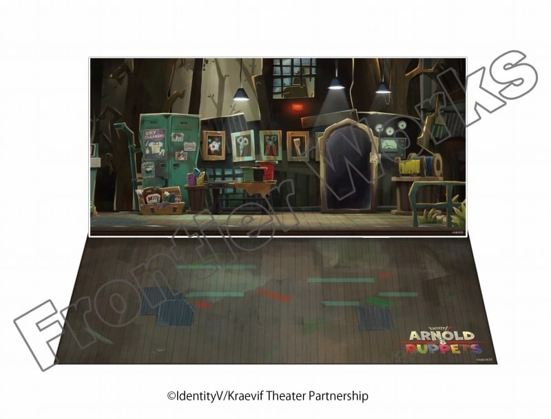 Identity V ARNOLD & PUPPETS エリアアクリルジオラマ レオエリア
 アニメイトで
2025年07月上旬発売
