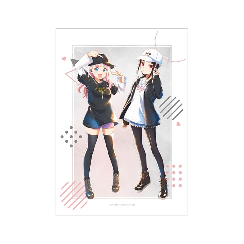 アニメ「かぐや様は告らせたい」 描き下ろしイラスト ストリートファッションver. Ani-Art aqua label A3マット加工ポスター アニメイトで
2025/12/17 発売