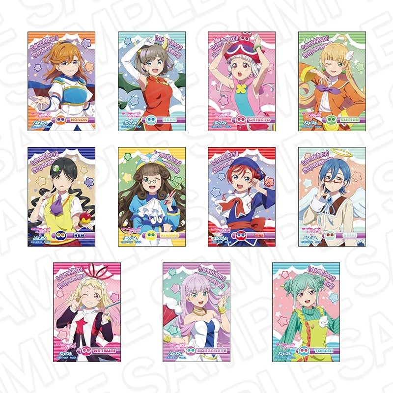ラブライブ!スーパースター!!×ぷよぷよ スクエアカンバッジ
 
2025年12月発売