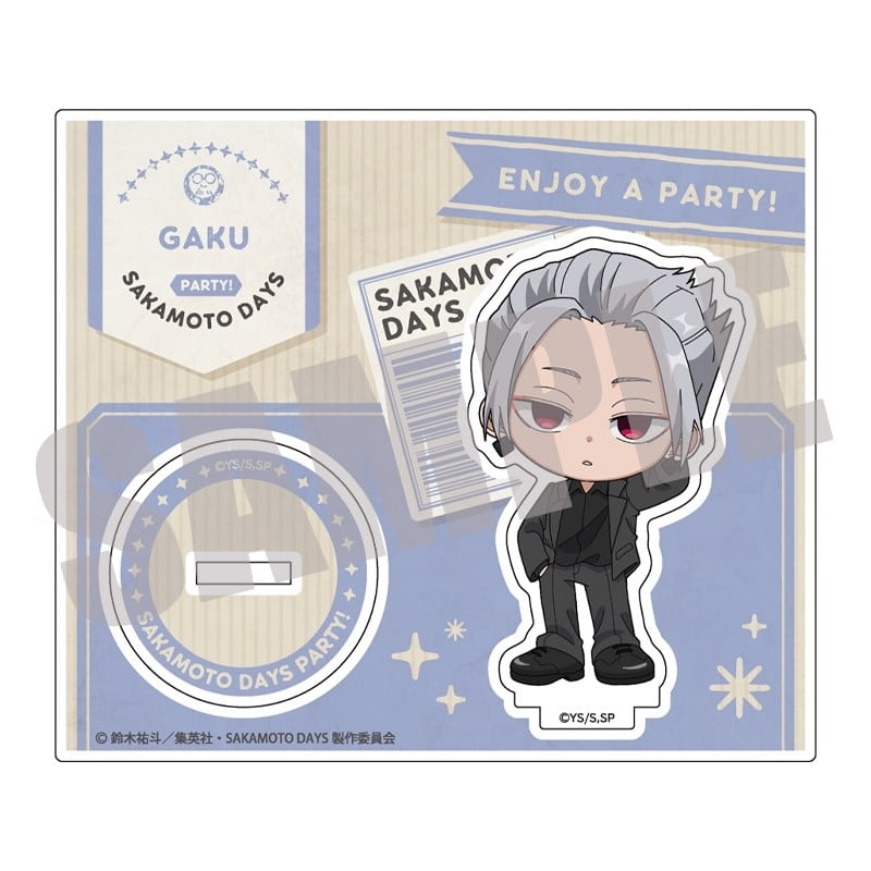 サカモトデイズ アクリルスタンド 楽 PARTY ver. 
2025年12月上旬発売