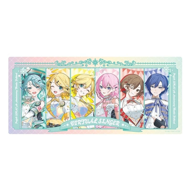 プロセカ 『プロジェクトセカイ 5th Anniversary 感謝祭』デスクマット バーチャル・シンガー
 
2025年10月29日発売