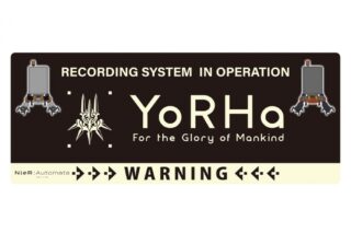 NieR:Automata Ver1.1a 高発光ドラレコステッカーYoRHa
 
2026年01月発売