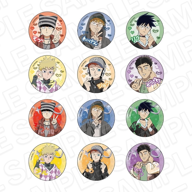 TVアニメモブサイコ100 カンバッジ(ランダム) プリントシール風 ver.
 アニメイトで
2026年01月発売