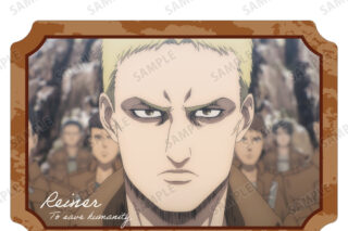 進撃の巨人 ライナー 場面写ダイカットステッカー vol.3 AMNIBUSで2026年2月中旬発売