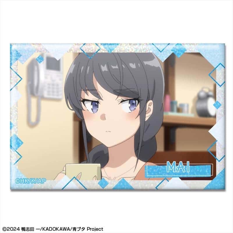 青春ブタ野郎はサンタクロースの夢を見ない ホログラム缶バッジ デザイン03(桜島麻衣/C)
 
2025年12月下旬発売
で取扱中