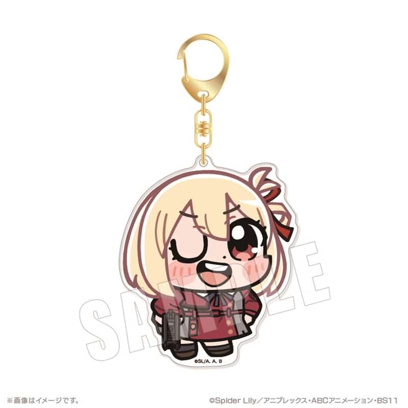 リコリス・リコイル (リコリコ) ぶくぶ おおきめアクリルキーホルダー 01.錦木千束(制服ver.)
 
2026年02月発売
で取扱中 (アニメイト)