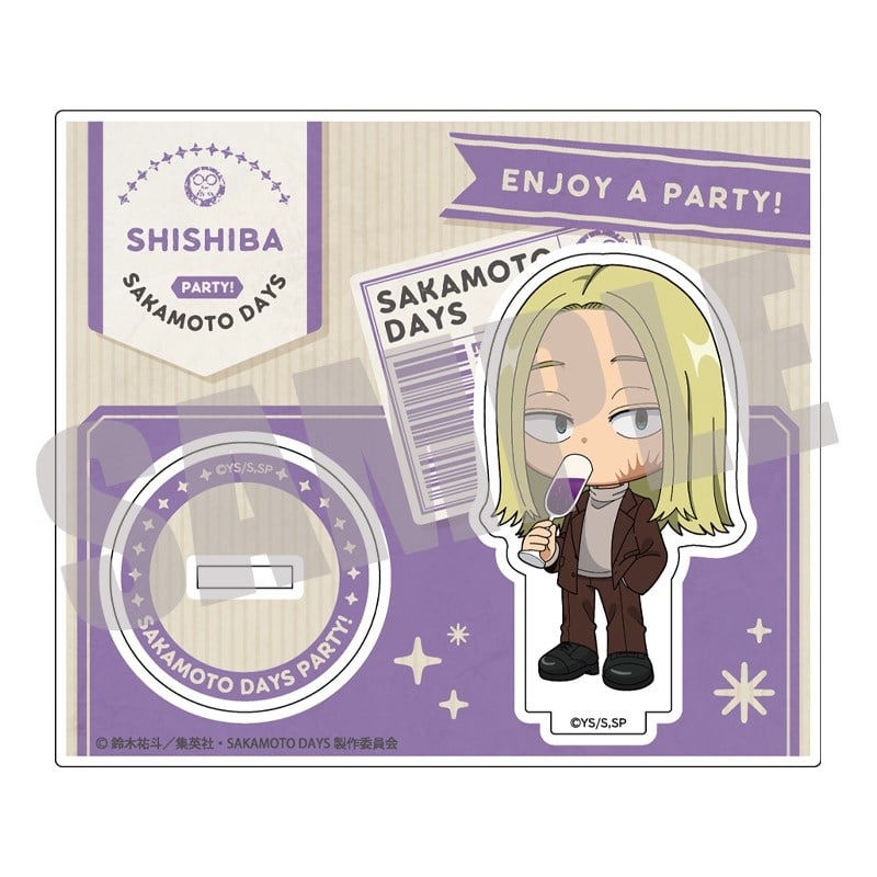 サカモトデイズ アクリルスタンド 神々廻 PARTY ver. 
2025年12月上旬発売