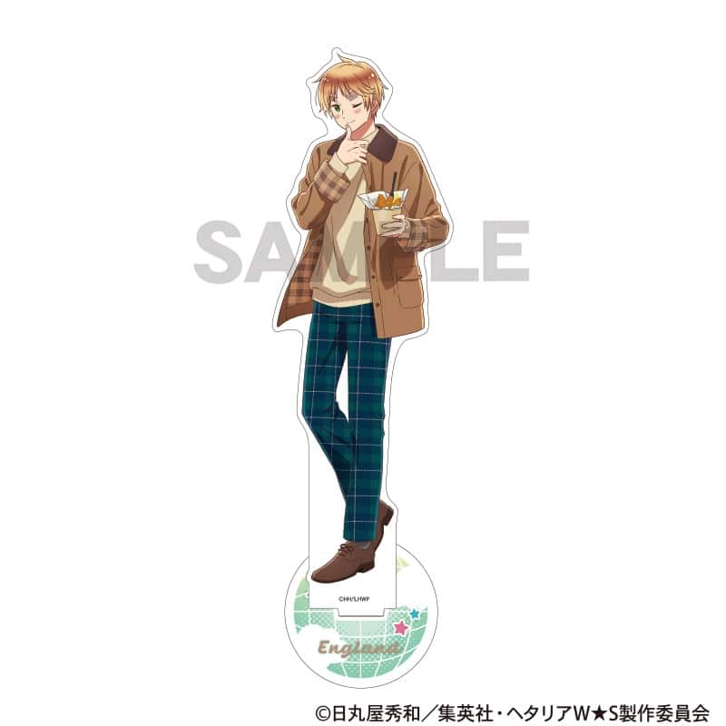 ヘタリア World★Stars アクリルスタンド イギリス 食べ歩きグルメ
 アニメイトで
2025年09月発売
