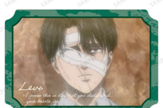 進撃の巨人 リヴァイ 場面写ダイカットステッカー vol.3 AMNIBUSで2026年2月中旬発売