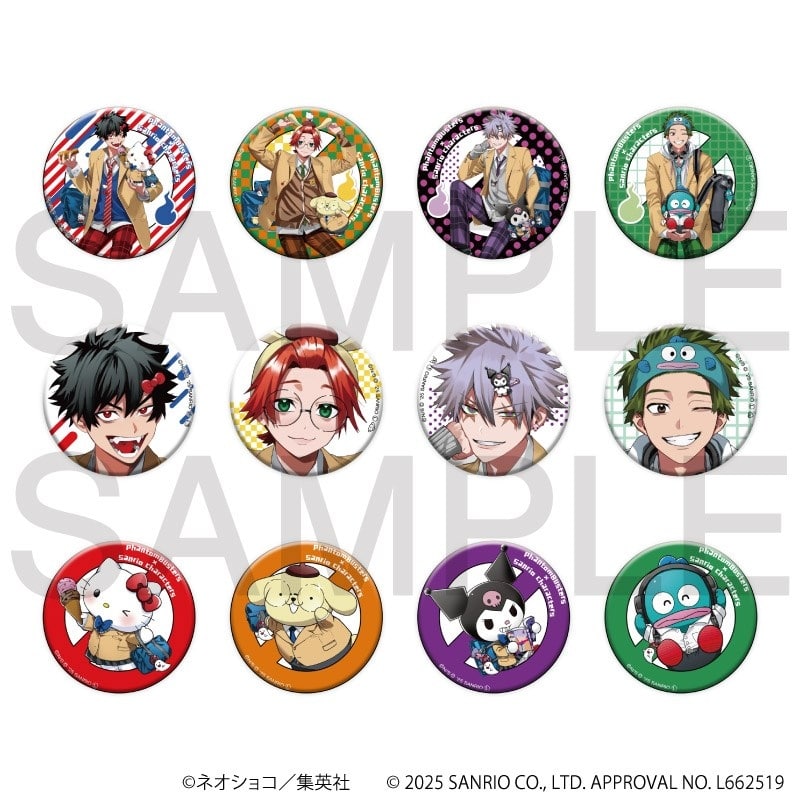 Phantom Busters × Sanrio characters 等身缶バッジ
 
2026年1月23日発売
で取扱中 (アニメイト)