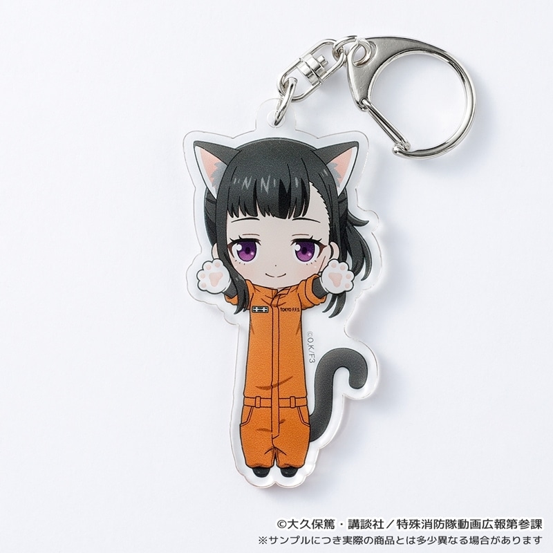 炎炎ノ消防隊  のび猫アクリルキーホルダー(茉希 尾瀬)
 
2025年11月下旬発売
