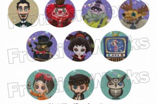 Identity V ARNOLD & PUPPETS トレーディング缶バッジ
 アニメイトで
2025年07月上旬発売