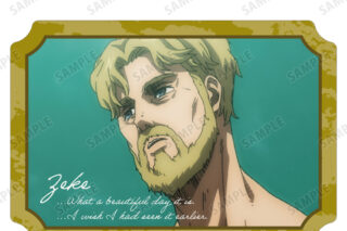 進撃の巨人 ジーク 場面写ダイカットステッカー AMNIBUSで2026年2月中旬発売