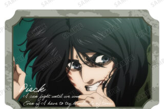 進撃の巨人 ピーク 場面写ダイカットステッカー AMNIBUSで2026年2月中旬発売