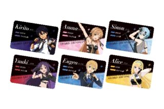 ソードアート・オンライン トレーディングプロフィールカード<全6種・ランダム>
 アニメイトで
2026年01月発売