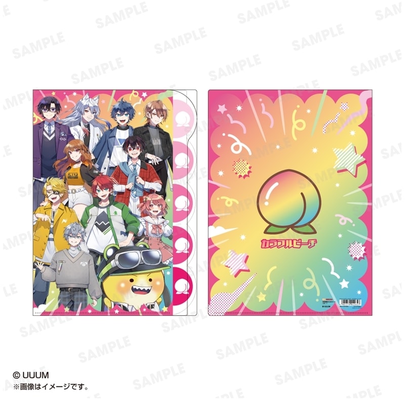 カラフルピーチ ダイカットクリアファイル5P ピーチ アニメイトで
2026年02月 中旬 発売