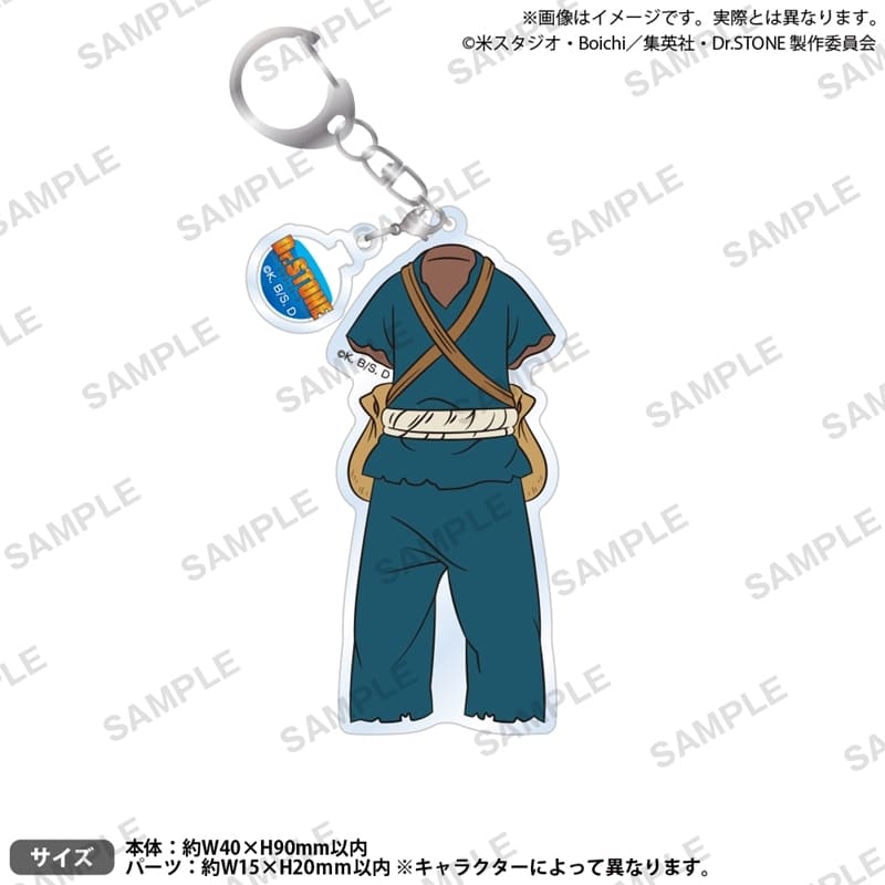 Dr.STONE 衣装アクリルキーホルダー クロム
 アニメイトで
2025/10/31 発売