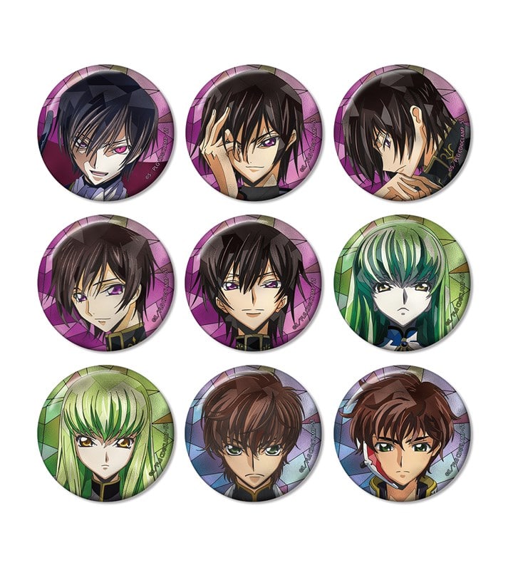 コードギアス  トレーディング Aure Glass 缶バッジ アニメイトで
2025/11/29 発売