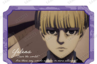 進撃の巨人 イェレナ 場面写ダイカットステッカー AMNIBUSで2026年2月中旬発売