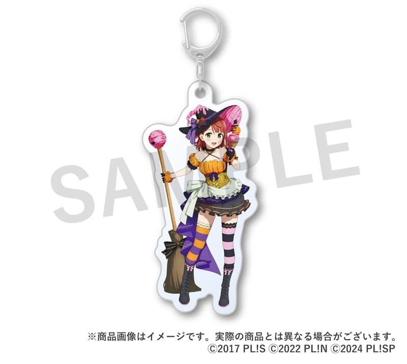 AiScReam ハロウィン アクリルキーホルダー 上原歩夢
 
2026年1月29日発売
で取扱中 (アニメイト)