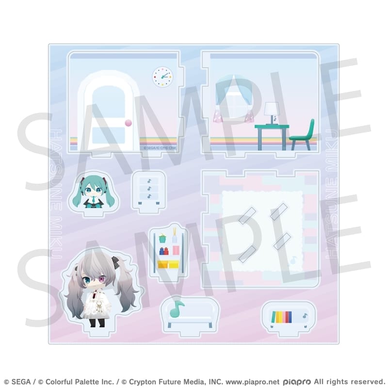 プロセカ マイセカイ アクリルルームジオラマ はじまりのメロディルームシリーズ 誰もいないセカイの初音ミク
 
2026年01月下旬発売