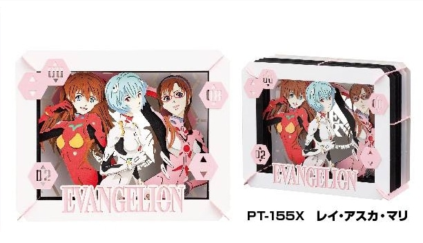 エヴァンゲリオン PT-155X　レイ・アスカ・マリ アニメイトで
2024年08月発売