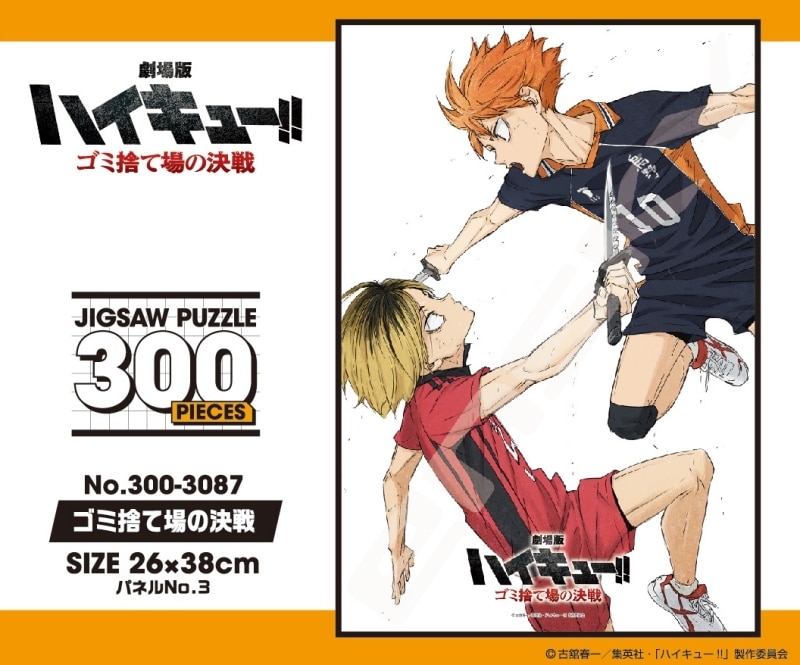 劇場版ハイキュー!! ゴミ捨て場の決戦 300-3087 ゴミ捨て場の決戦
 アニメイトで
2024年03月発売