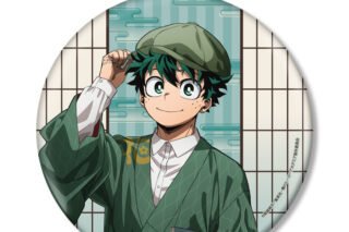 僕のヒーローアカデミア 描き下ろし 緑谷出久 花やしきver. BIG缶バッジ AMNIBUSで