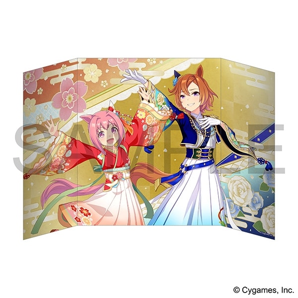 ウマ娘 プリティーダービー ミニ屏風/ハルウララ×テイエムオペラオー
 
2026年1月2日発売
 【アニメイト】