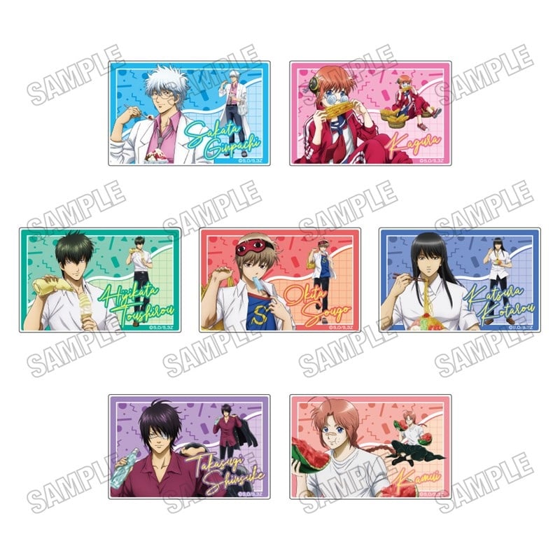 「3年Z組銀八先生 アクリルブロックコレクション【夏の食べ物ver.】
 
2026年02月発売