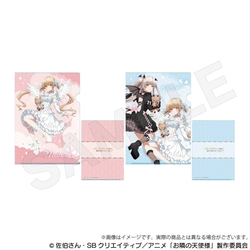 お隣の天使様にいつの間にか駄目人間にされていた件 クリアファイルセット 天使と小悪魔ver. 椎名真昼A アニメイトで
2025年12月発売