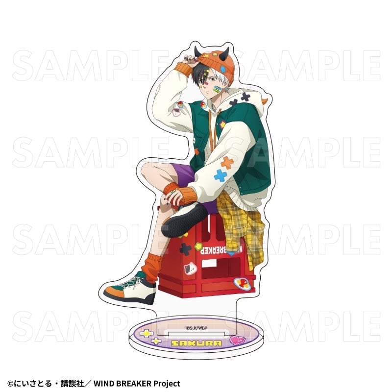TVアニメ『ウィンドブレイカー (ウィンブレ)』 【でびデコパーカー】 アクリルスタンド【桜 遥】
 
2026年02月下旬発売