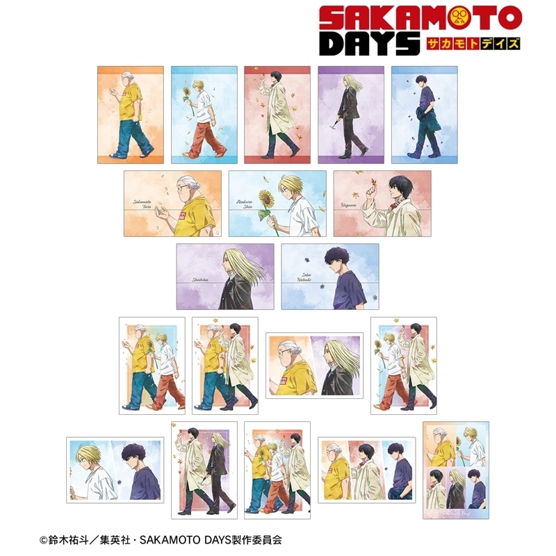 サカモトデイズ 描き下ろし 季節の歩みver. トレーディングポストカード 
2025年12月13日発売