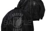 進撃の巨人 調査兵団 MA-1ジャケット Ver.2.0/BLACK-XL
 
2026年01月発売