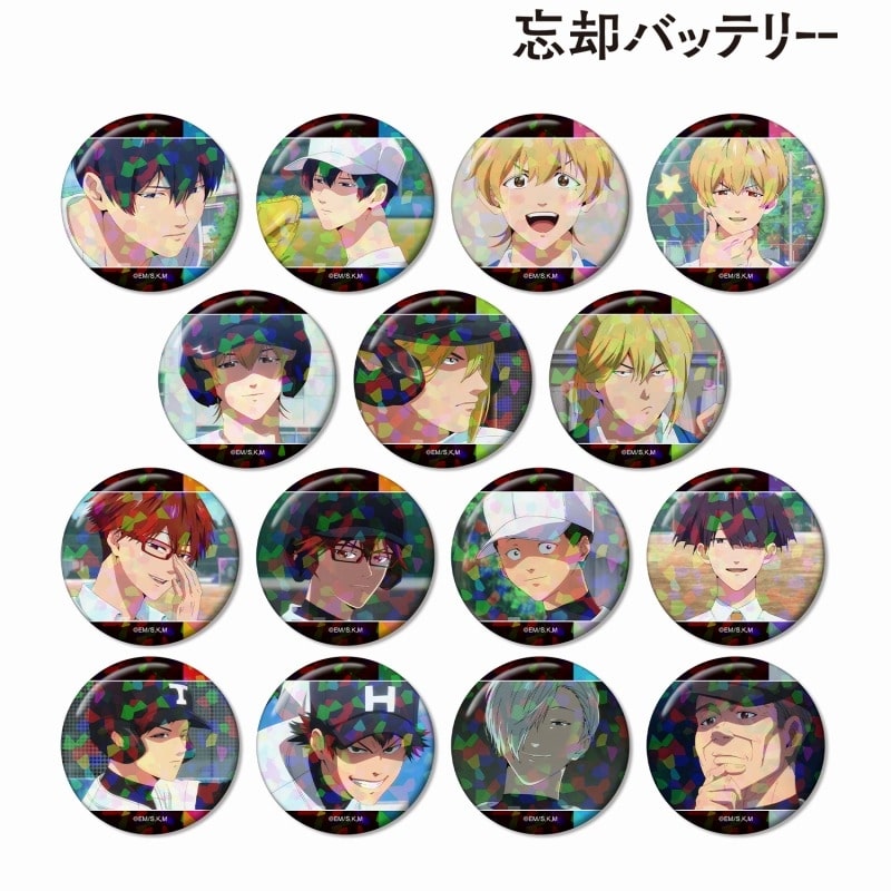 忘却バッテリー トレーディング場面写ホログラム缶バッジ【アニメイト特典付】
 
2025年9月17日発売