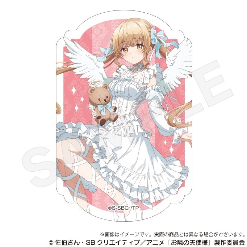 お隣の天使様にいつの間にか駄目人間にされていた件 ダイカットステッカー 天使と小悪魔ver. 椎名真昼A アニメイトで
2025年12月発売