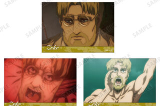 進撃の巨人 ジーク 場面写ブロマイド3枚セット AMNIBUSで2026年2月中旬発売