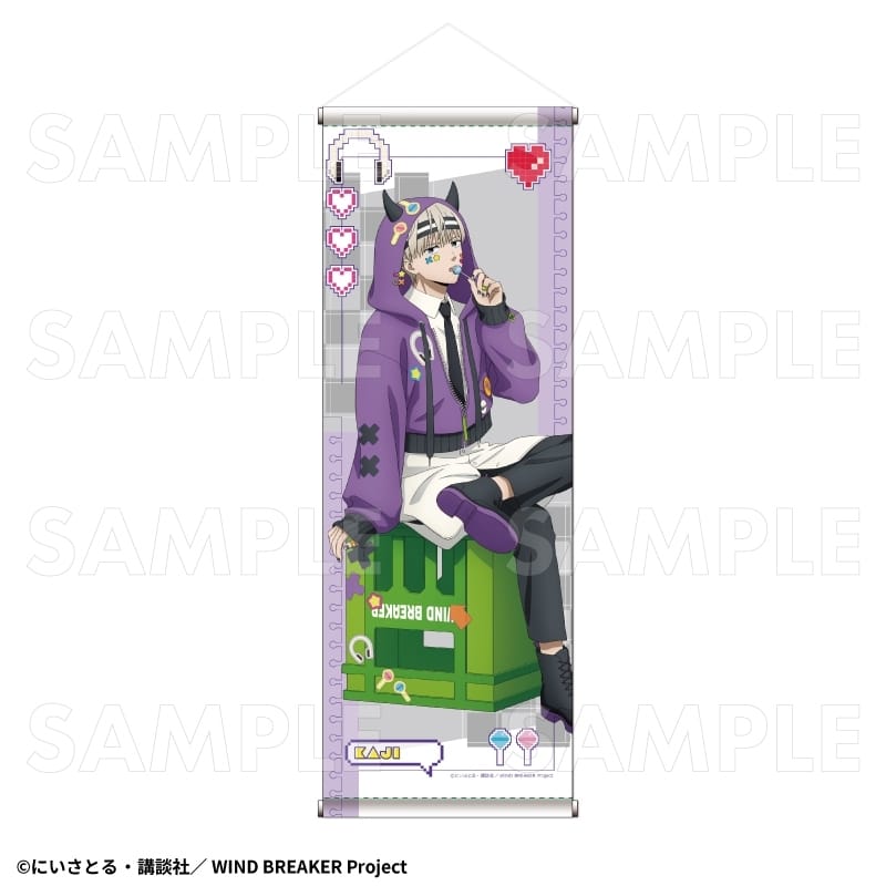 TVアニメ『ウィンドブレイカー (ウィンブレ)』 【でびデコパーカー】 B2半裁タペストリー【梶 蓮】
 
2026年02月下旬発売