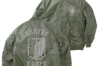 進撃の巨人 調査兵団 MA-1ジャケット Ver.2.0/MOSS-M
 
2026年01月発売