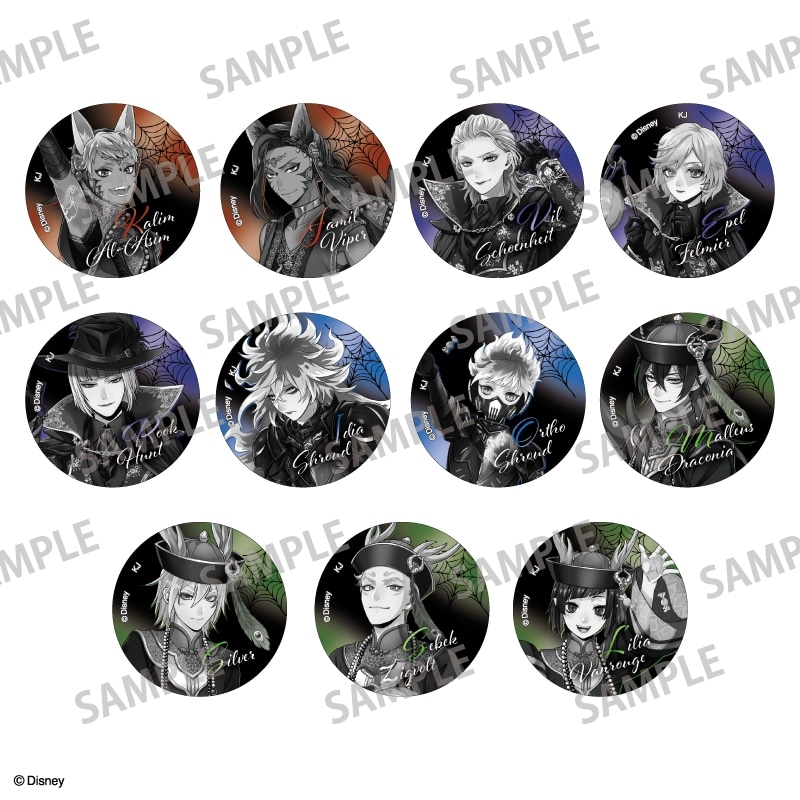 『ツイステ』 トレーディングメタリック缶バッジvol.2/スケアリー・ドレスver.(モノクローム)
 アニメイトで
2025年10月発売