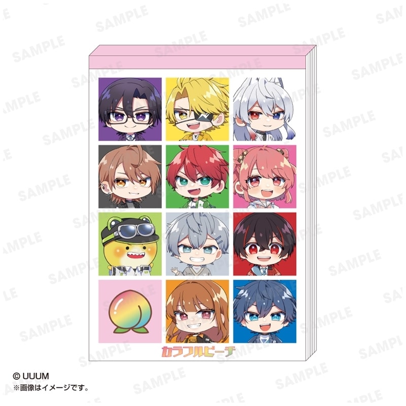 カラフルピーチ メモA6 スクエア アニメイトで
2026年02月 中旬 発売