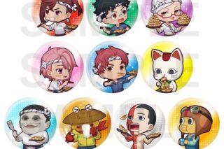 TVアニメ『ダンダダン』×肉汁餃子のダンダダン 第2弾 トレーディングミニキャラメタリック缶バッジ(全10種)
 
2026年02月下旬発売