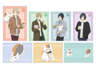 夏目友人帳 描き下ろしイラスト 冬の装いver. トレーディングアクリルカード AMNIBUSで