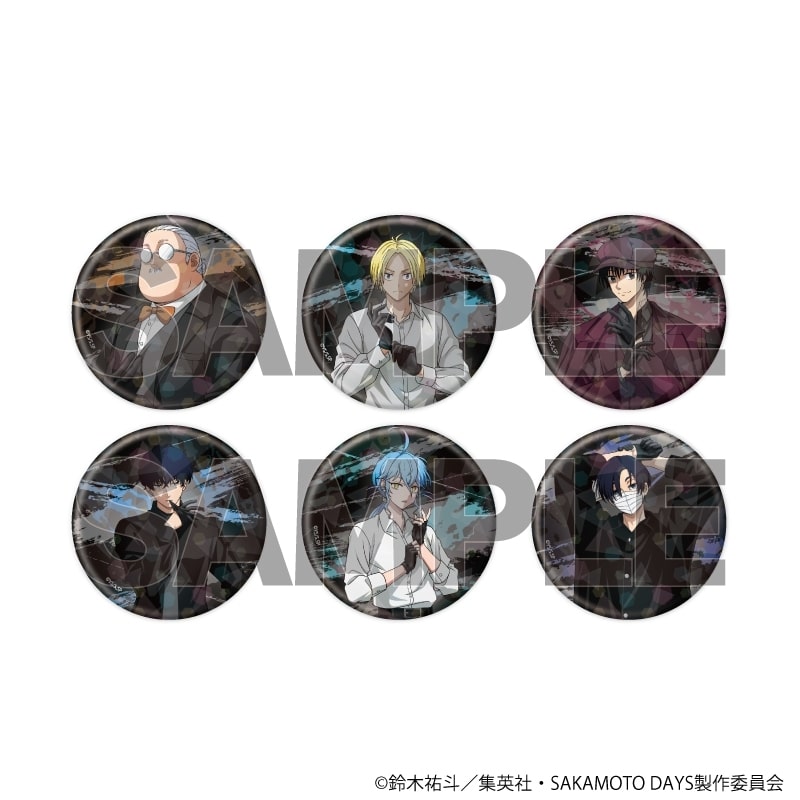 サカモトデイズ ホログラム缶バッジ(57mm)24/革手袋ver. ブラインド(全6種)(描き下ろしイラスト) 
2025年12月発売