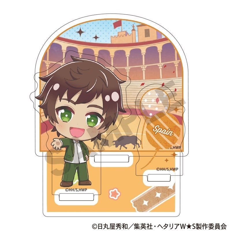 ヘタリア World★Stars ジオラマアクリルスタンド スペイン ちまにわ
 アニメイトで
2026年01月発売