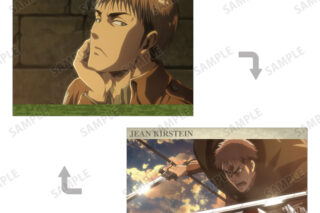 進撃の巨人 ジャン 場面写A5イラストカード AMNIBUSで2026年2月中旬発売
