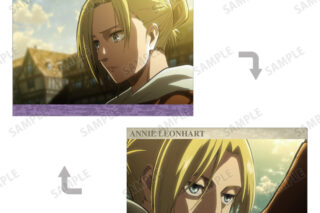 進撃の巨人 アニ 場面写A5イラストカード AMNIBUSで2026年2月中旬発売