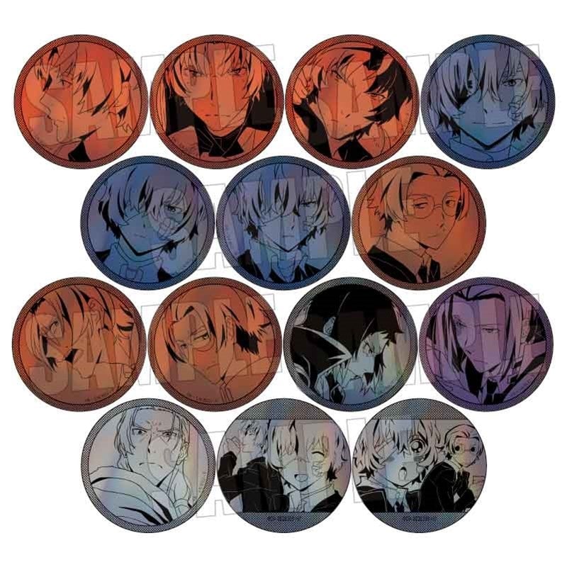 文豪ストレイドッグス (文スト) トレーディングホログラム缶バッジ 黒の時代
 
2025年12月下旬発売