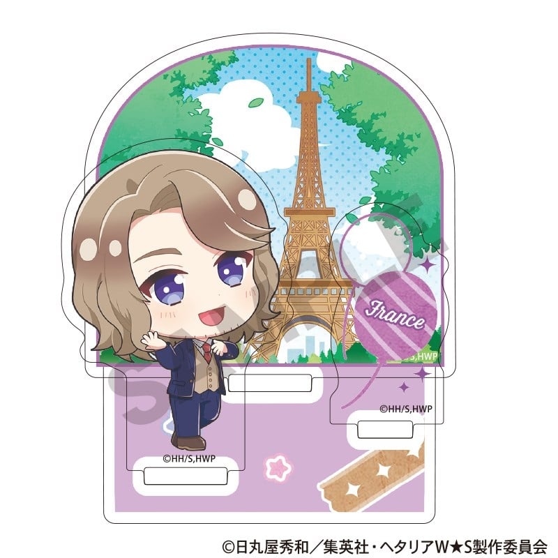 ヘタリア World★Stars ジオラマアクリルスタンド フランス ちまにわ
 アニメイトで
2026年01月発売