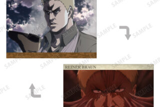 進撃の巨人 ライナー 場面写A5イラストカード AMNIBUSで2026年2月中旬発売